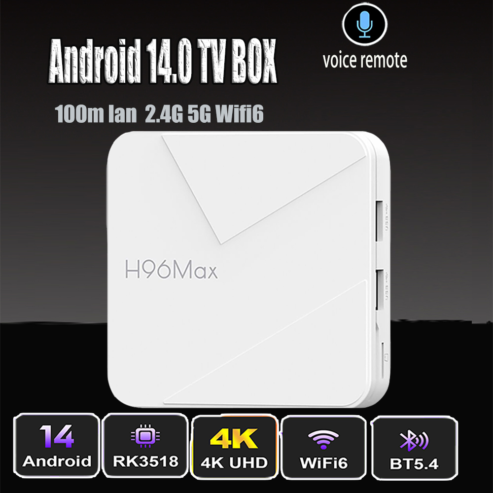 Radxa Rock 5B 16Gb - H96 안드로이드 14 TV 박스 RK3518