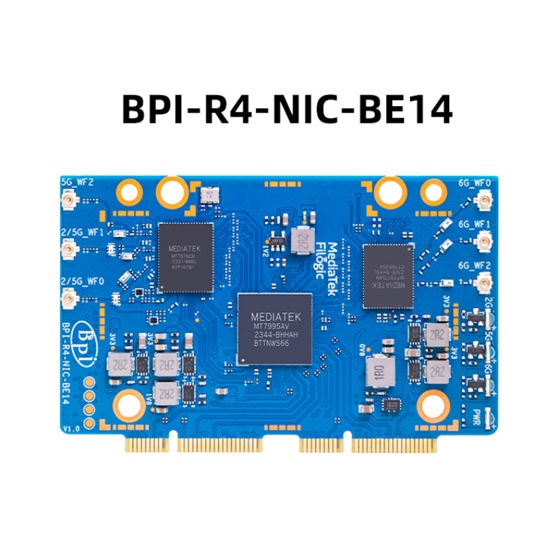 바나나 파이 개발 보드 바나나 파이 R4 WiFi 7  - Bananapi Bpi R4 Wifi 7 리뷰 및 가격