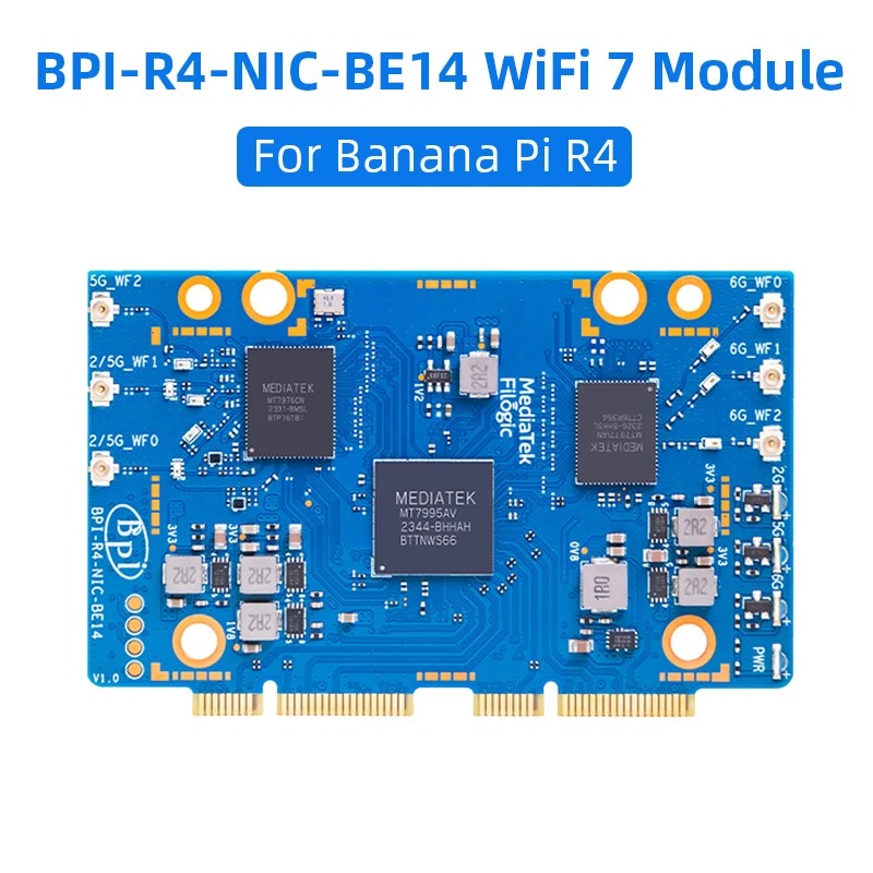 BPI-R4 BPI-R4-NIC-BE14 WiFi 7  - Bananapi Bpi R4 Wifi 7 리뷰 및 가격